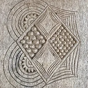 Motifs géométriques traditionnels malgaches
