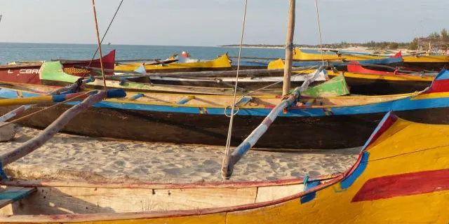 La vie sur les côtes de Madagascar.